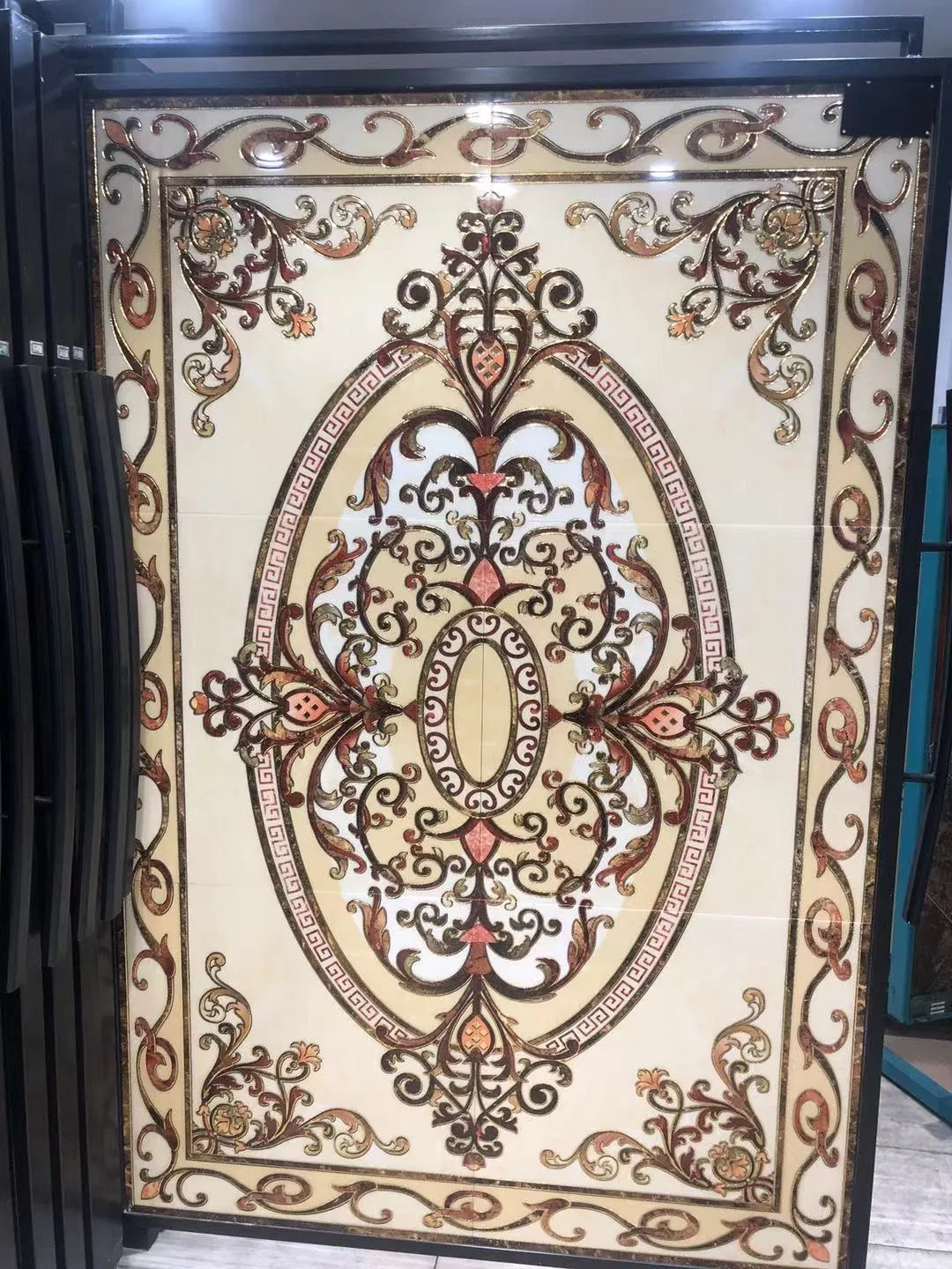 Foshan New Design 1200*1800mm Polished Glazed Ceramic Carpet Floor Tile