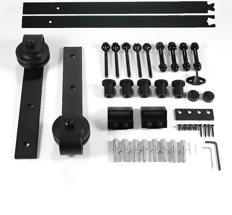 Sliding Barn Door with Good Quality Hardware Door Fittings for Wooden Doors