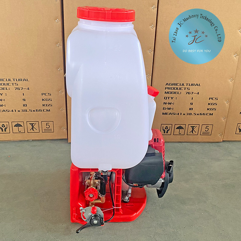 Taizhou Jc 4-Stroke Gasoline Engine Power Sprayer Agricultural Sprayer Pump Garden Sprayer Knapsack Power Sprayer