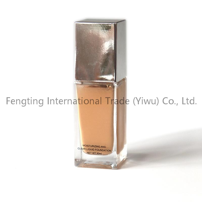 OEM ODM Private Label Service 25 Shades of Premium Pink Black Bottle Foundation
