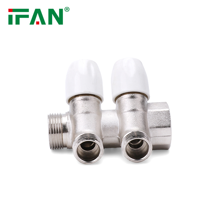Ifan Customized Brass Manifold Floor Heating System Brass Manifold