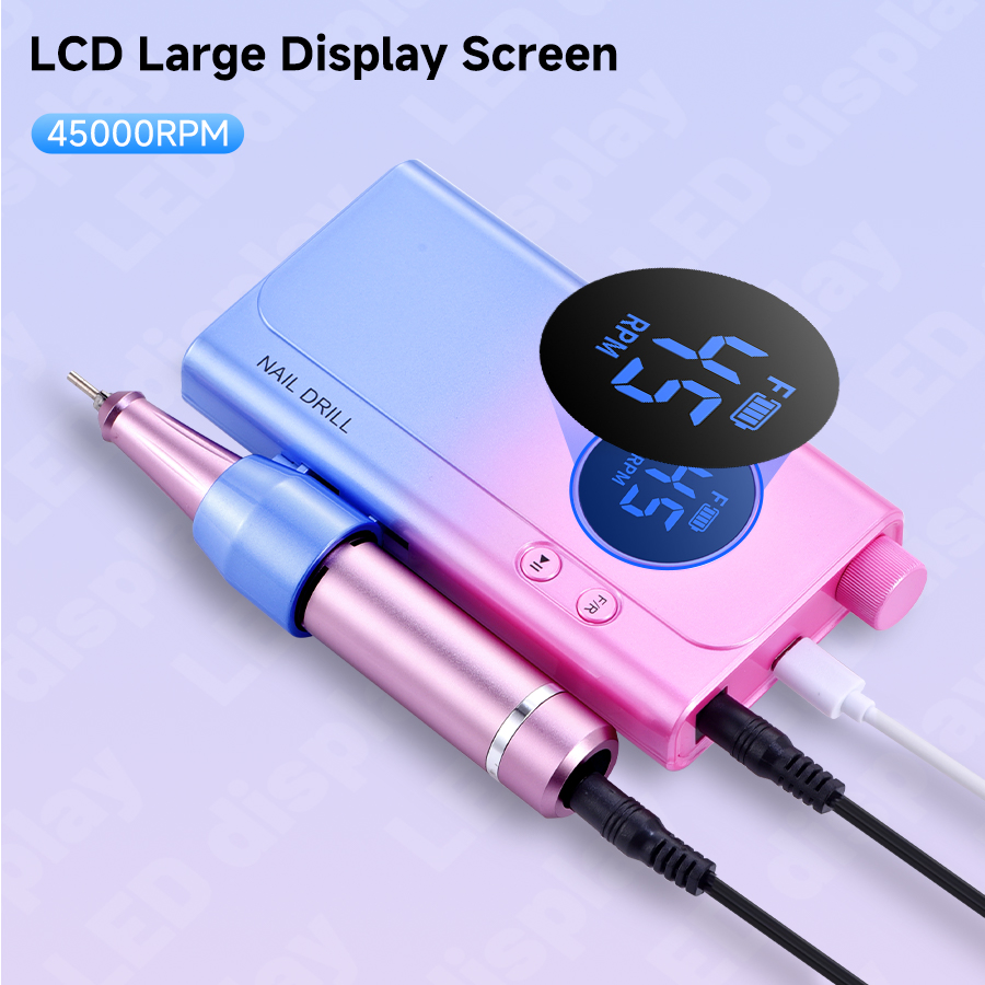 Electric Nail Buffer Kit for Salon Quality Manicures and Pedicures