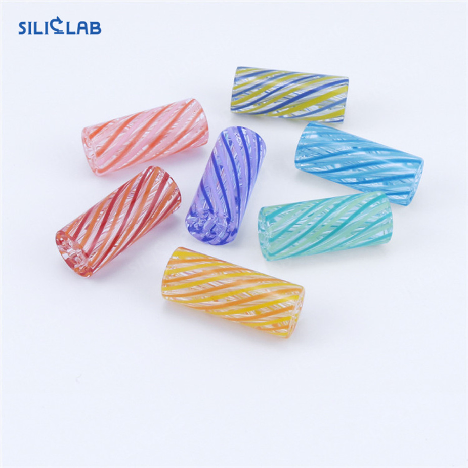 Custom Pre Rolled Cone Spiral Tube Glass Tip Filter Pre-Rolled Blunt Glass Tipped Joint