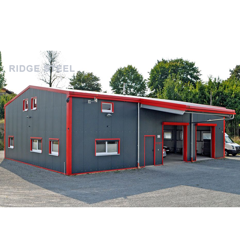 Popular Modern Design Economic Prefab Steel Structure Shed