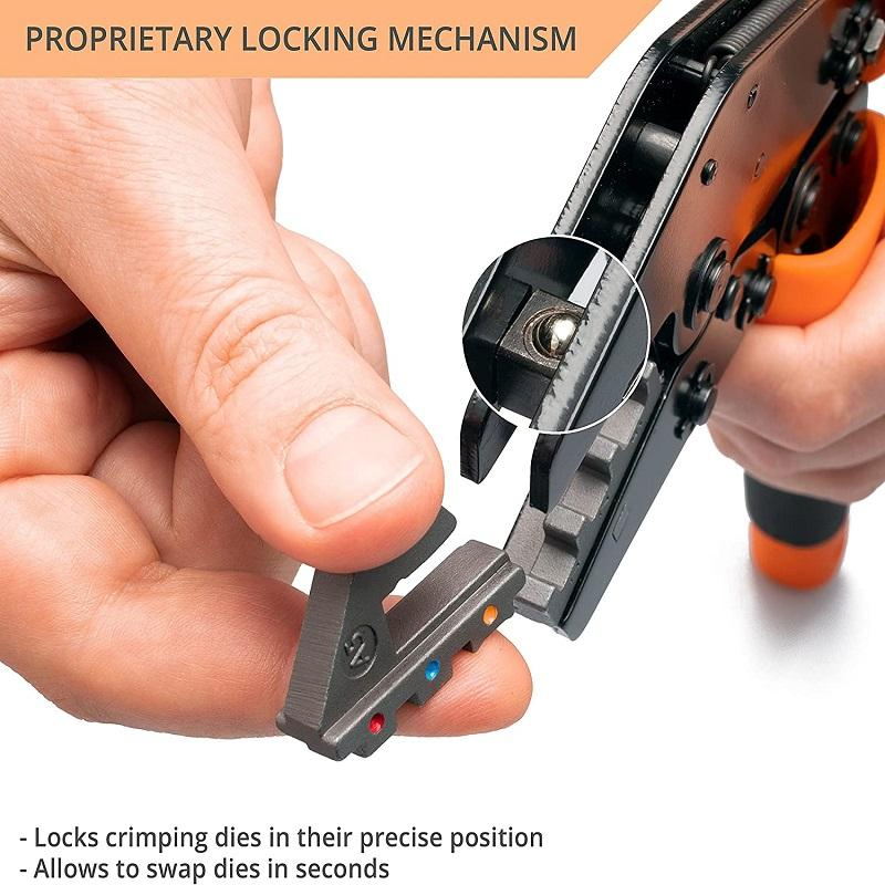 Набор для обжима флажковых разъемов