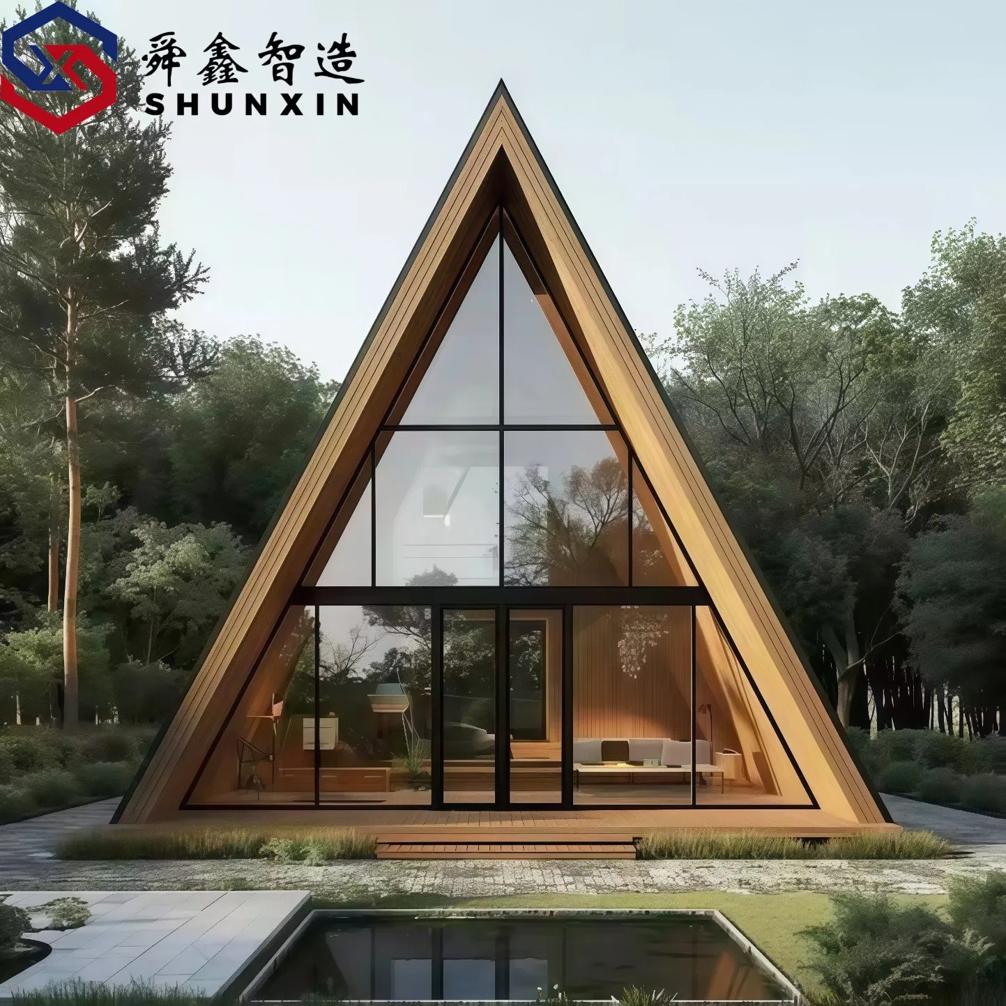 Modern Portable Pergola Tiny Prefab Prefabricated Mobile Vessel