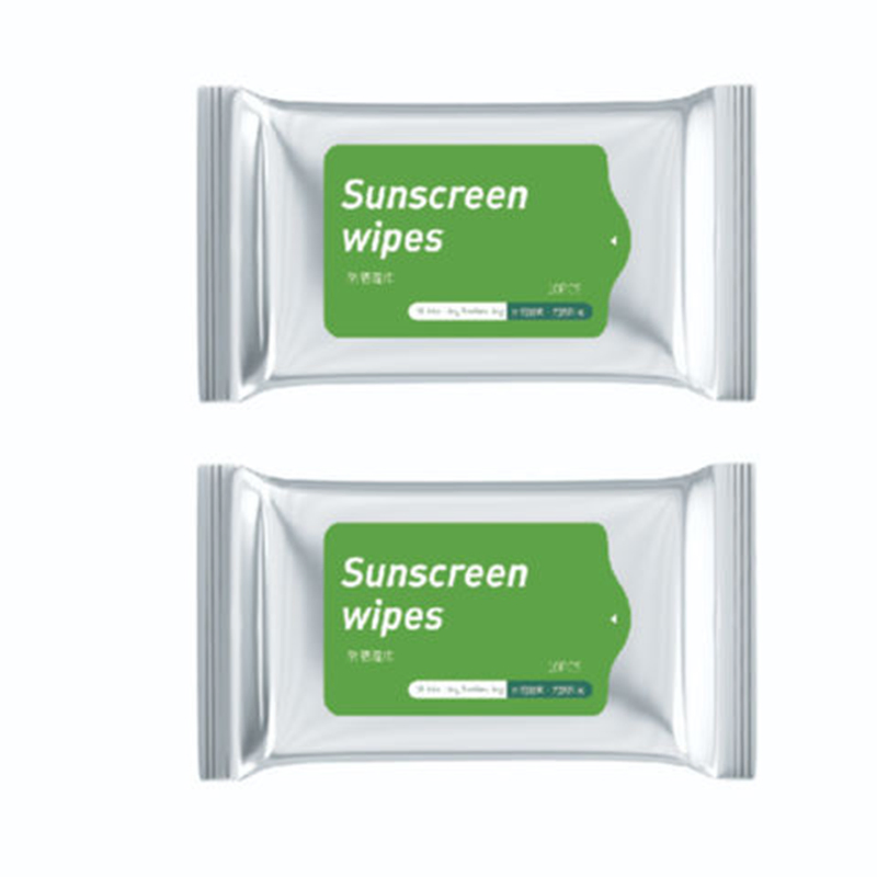 OEM Sunscreen Skin Protection Wet Wipes