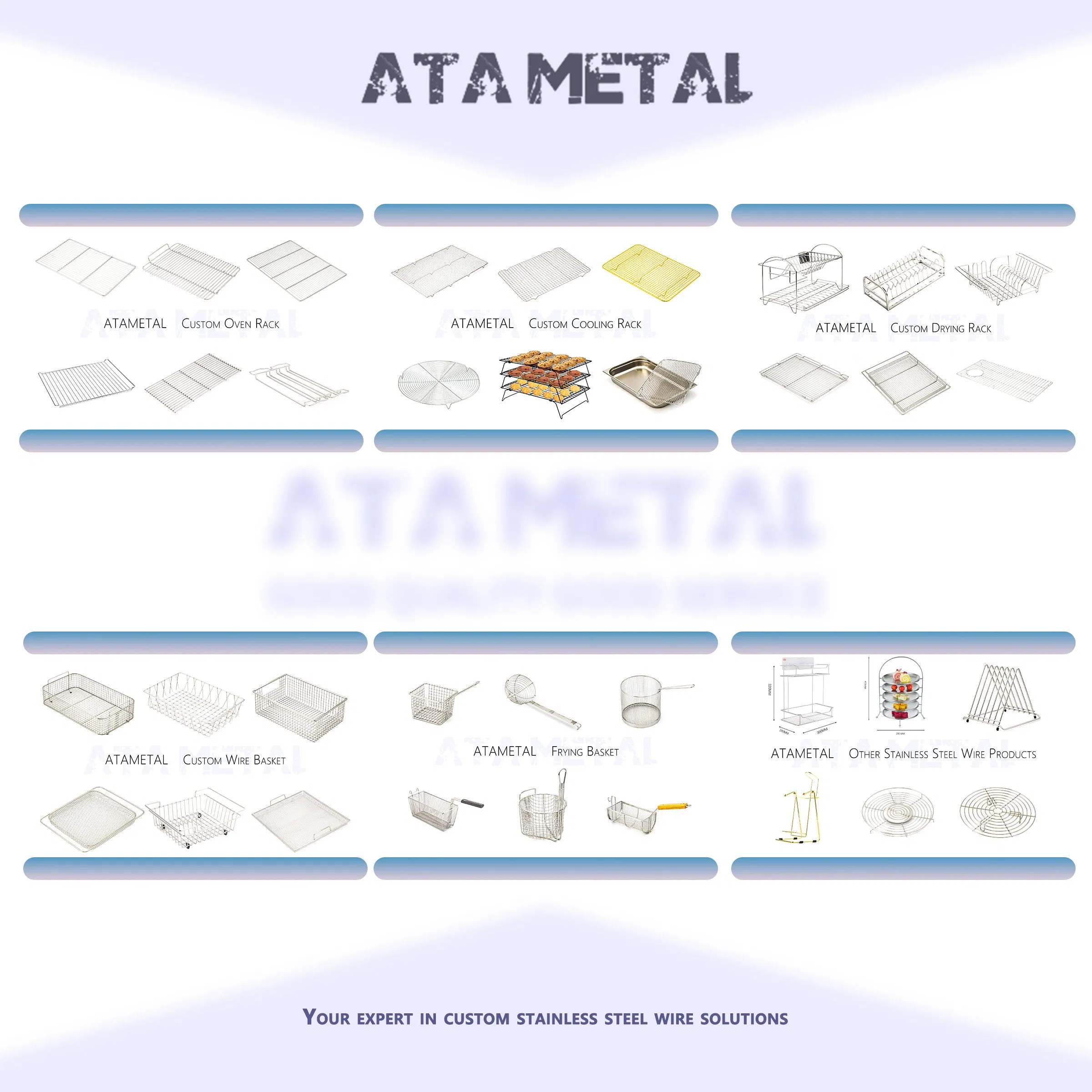 Custom Stainless Steel Rectangular Wire Rack for Oven Use, Chicken Roasting & Bakery Cooking