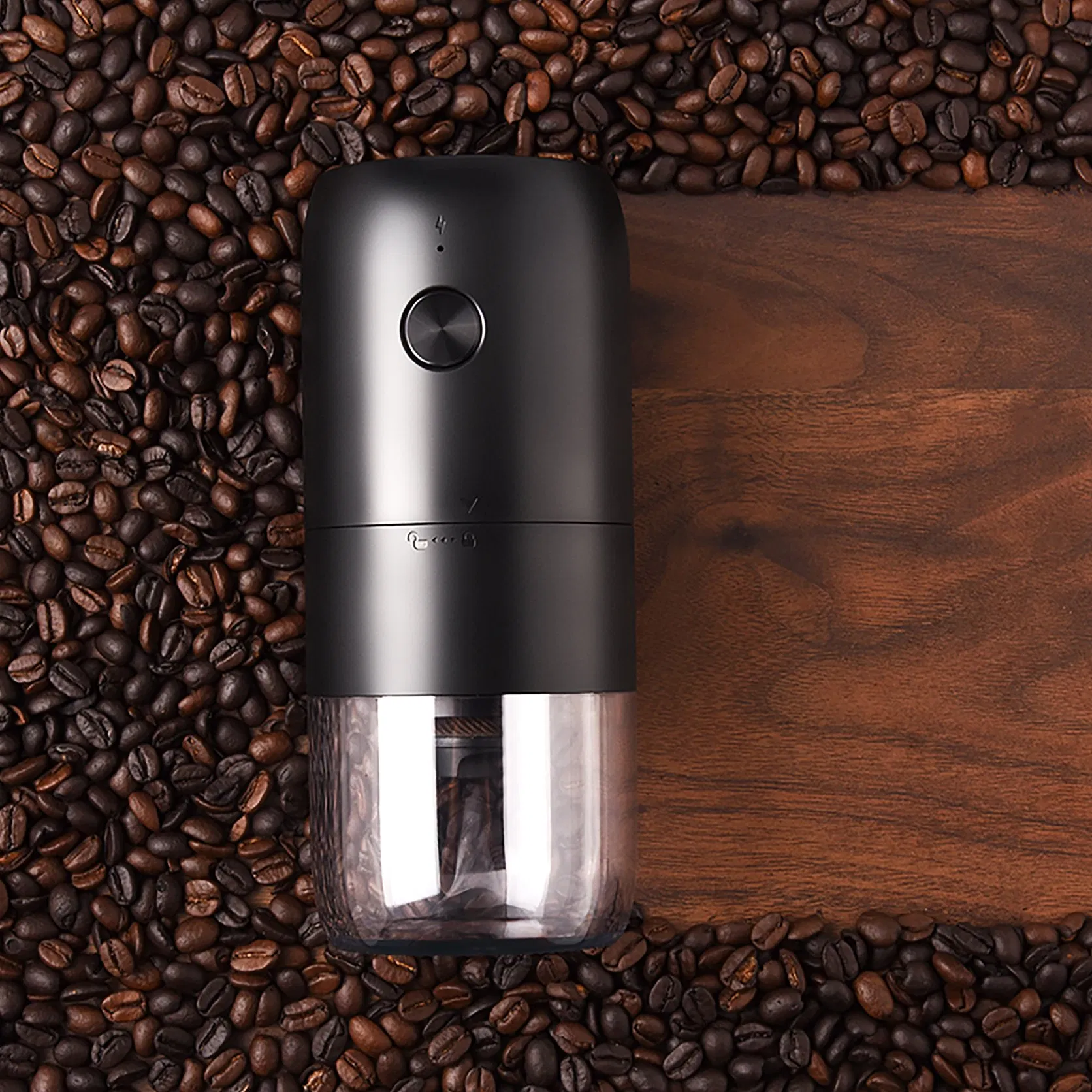 Flat Burr Machine Tools Portable Coffee Grinder
