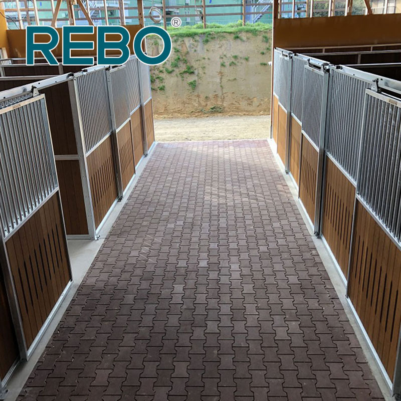 Air-Vent Bamboo Wooden Horse Stable Stall Panels Board