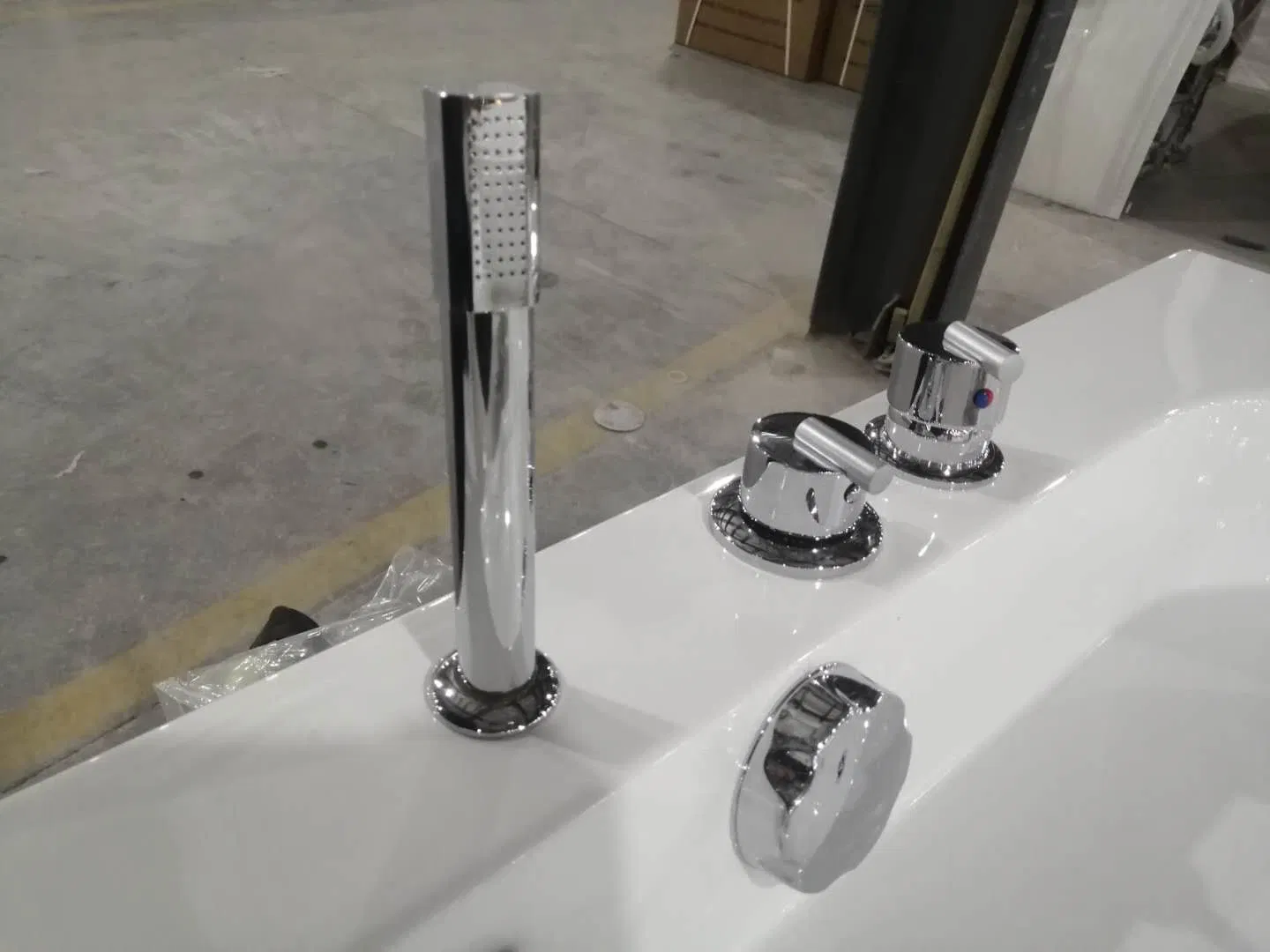 Indoor Bathtub Bathroom Whirlpool 2 Person SPA Hot Tub Freestanding Massage Bathtub