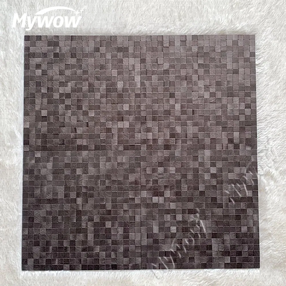 Самоклеящаяся алюминиевая мозаика для стен 30x30 см