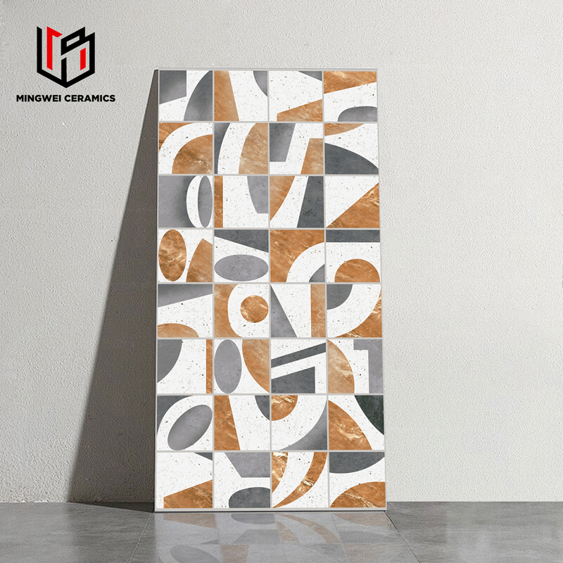 Матовая энкаустическая плитка для пола и стен 600x1200 мм