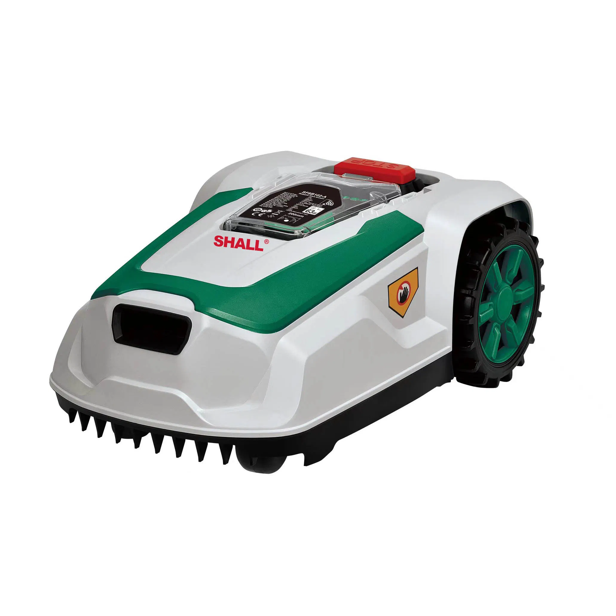 Automatic Robotic Lawn Mower with Free Garage Bluetooth APP WiFi GPS and Boundary Wire Electric Robot Mower Remote Control