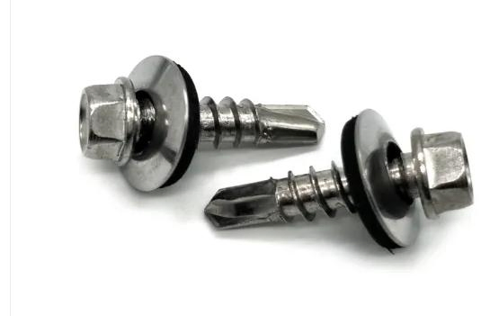Galvanised Metal Hexagonal Head Self Drilling Screw with EPDM Washers Roofing Screw