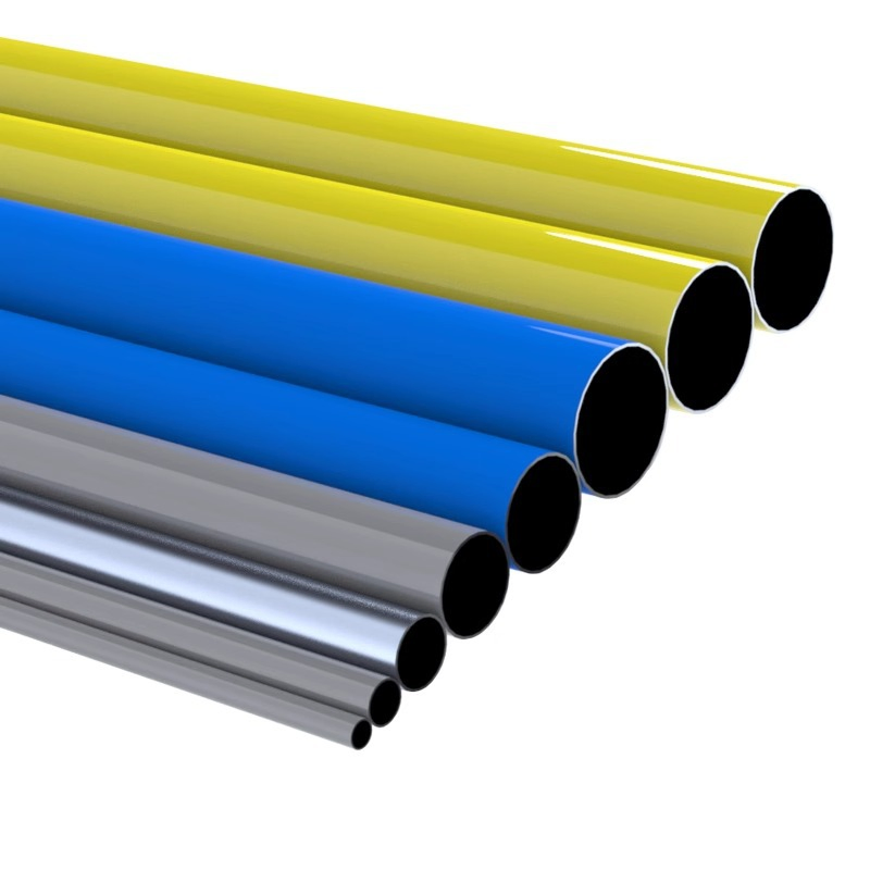 Blue Seamless Aluminum Pipe for Compressed Air with 20 to 100mm Diameter