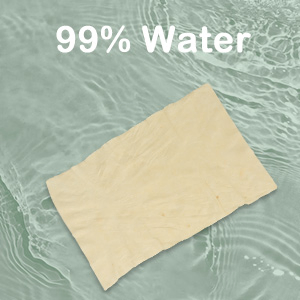 Unbleached Customized Bamboo Pulp Flushable Wet Wipes
