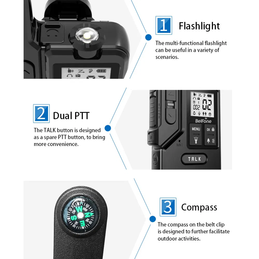Портативная рация Belfone BF-OG200 UHF PMR