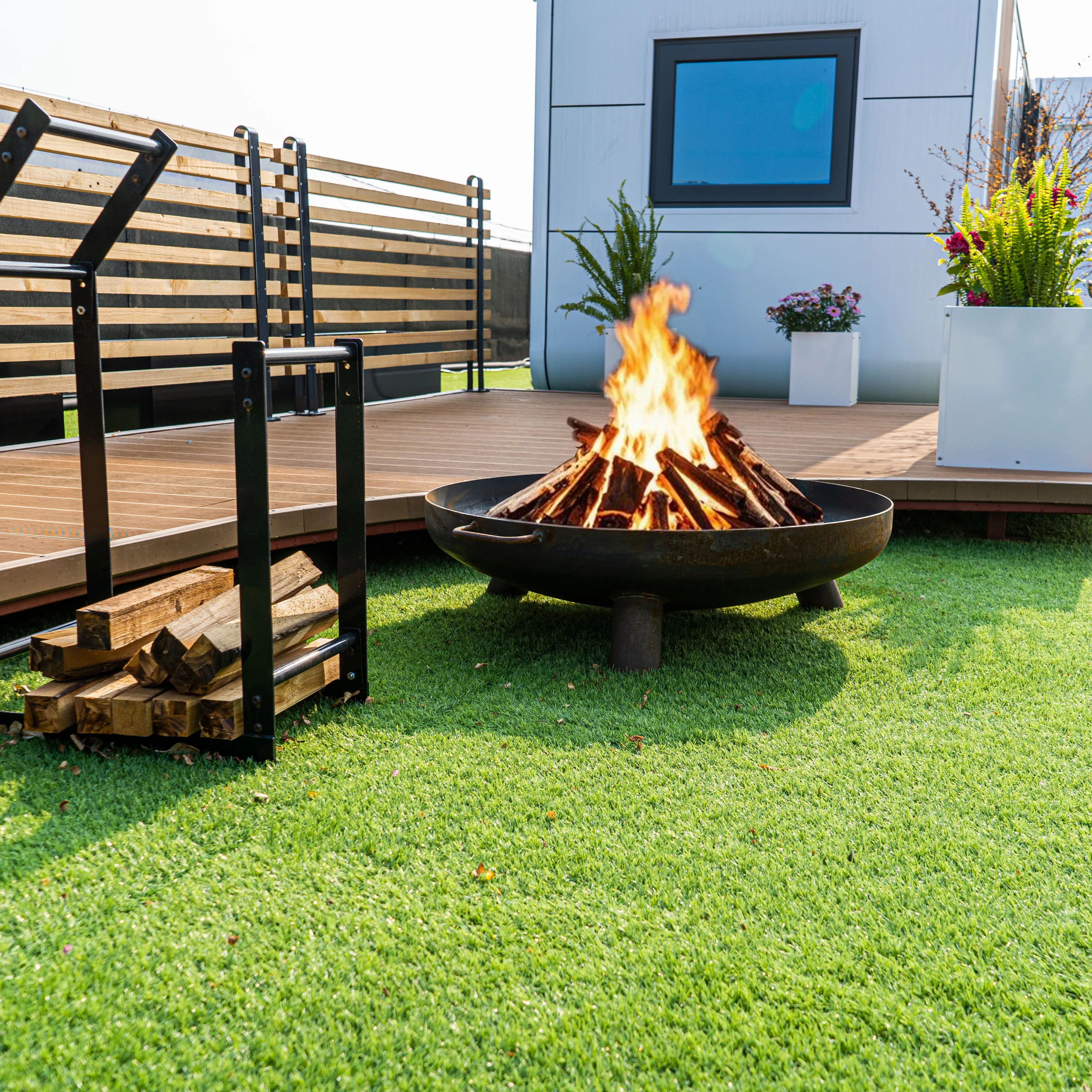 Elegant Classic Steel Fire Pits with Custom Design Options