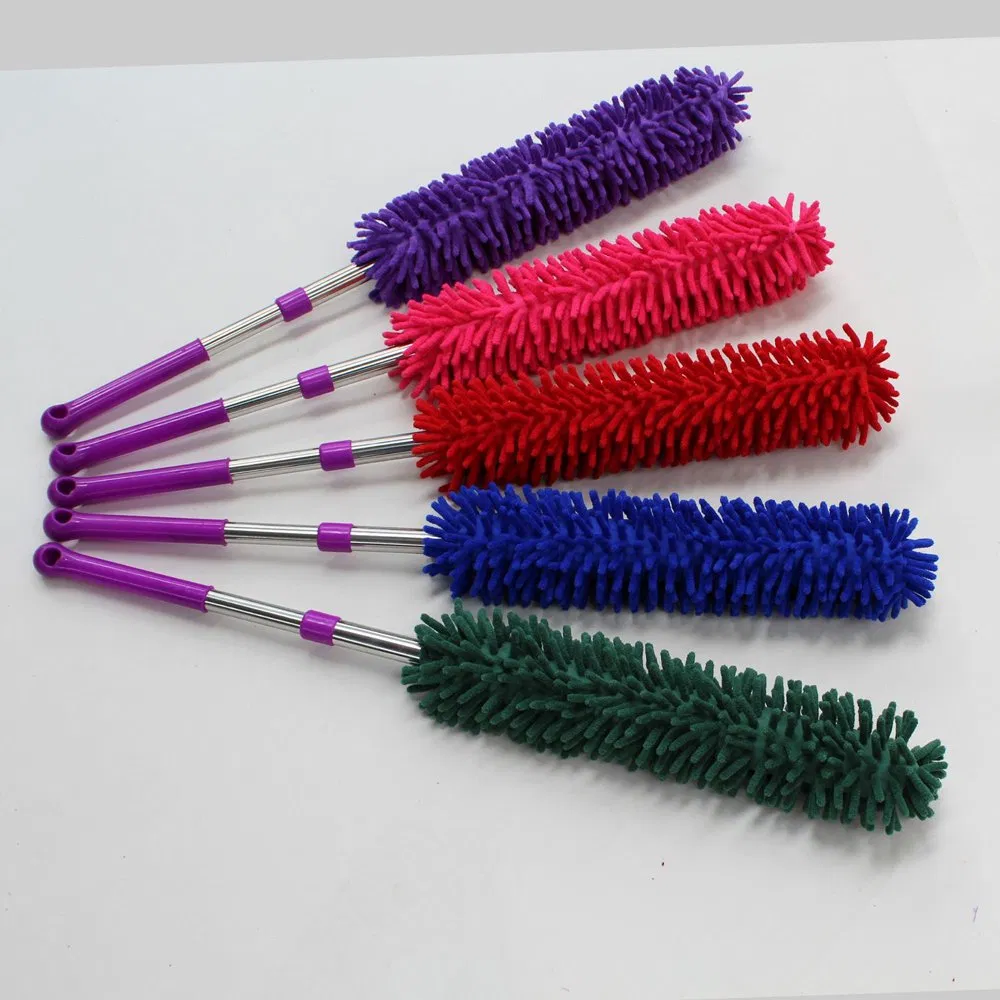Home Car Wash Cleaning Electrostatic Dust Retractable Chenille Duster