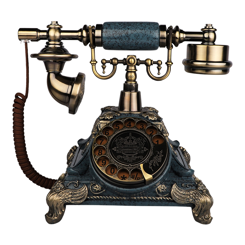 Retro Decor Old Fashion Corded Guestbook Vintage Antique Classical Telephones