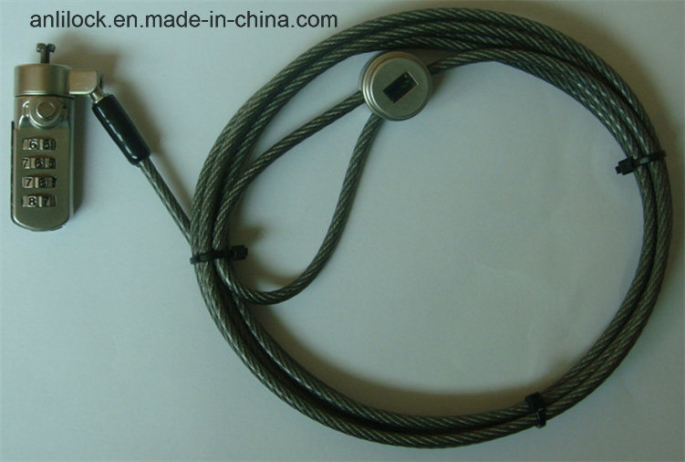 Notebook Lock, Combination Laptop Lockcombination Computer Locksafe PC Lock (AL-7500)