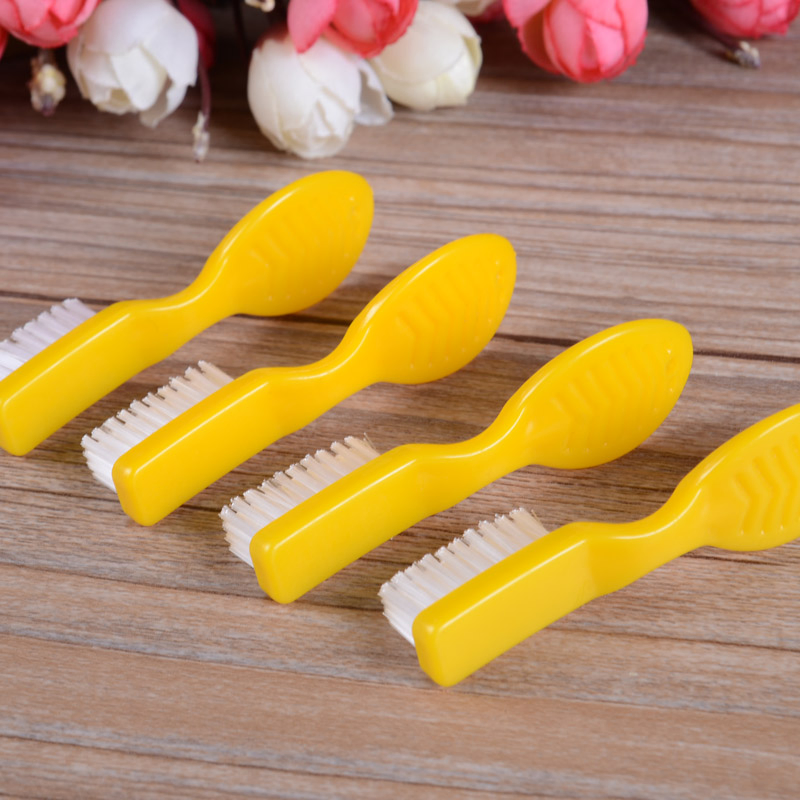 Orange Short Toothbrush /Flex Handle Toothbrush Jail Travel Toothbrush Disposable Toothbrush Manufacture