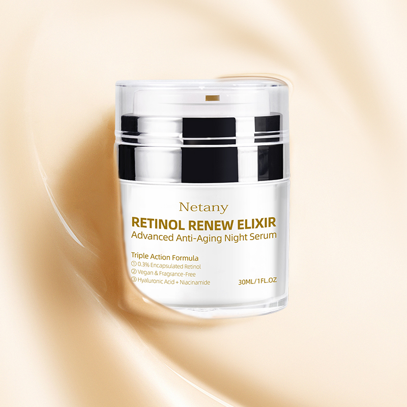 Factory Price Retinol Repair Serum Night Face Cream Anti-Wrinkle Barrier Repair Brightening & Hydrating Skin Care Solution for Youthful Radiance Facial Cream