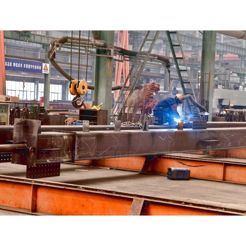 Affordable Q345b/Q460c Certified Steel Structure for Industrial Buildings
