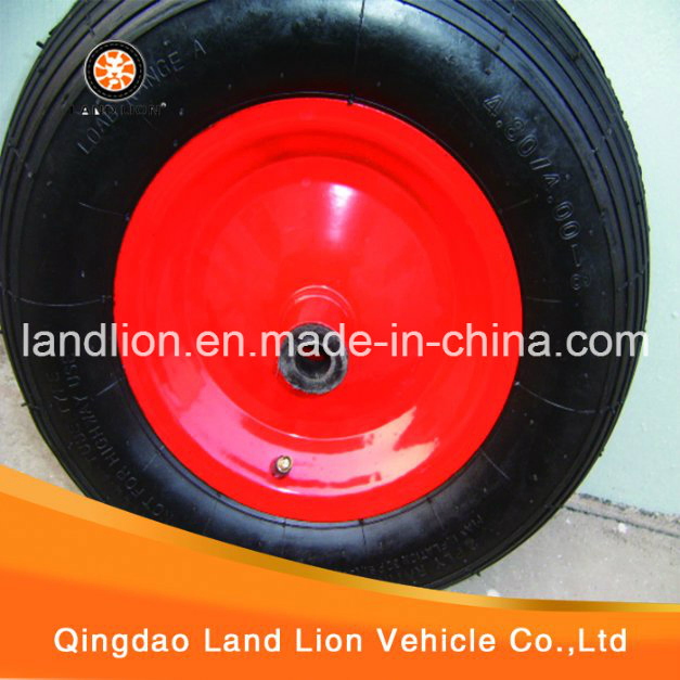 Manufacture Barrow Wheel Kinds of Rim Wheel 4.00-8