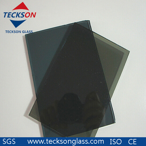 5 mm Dark Grey Tinted Float Glass for Windows & Doorr