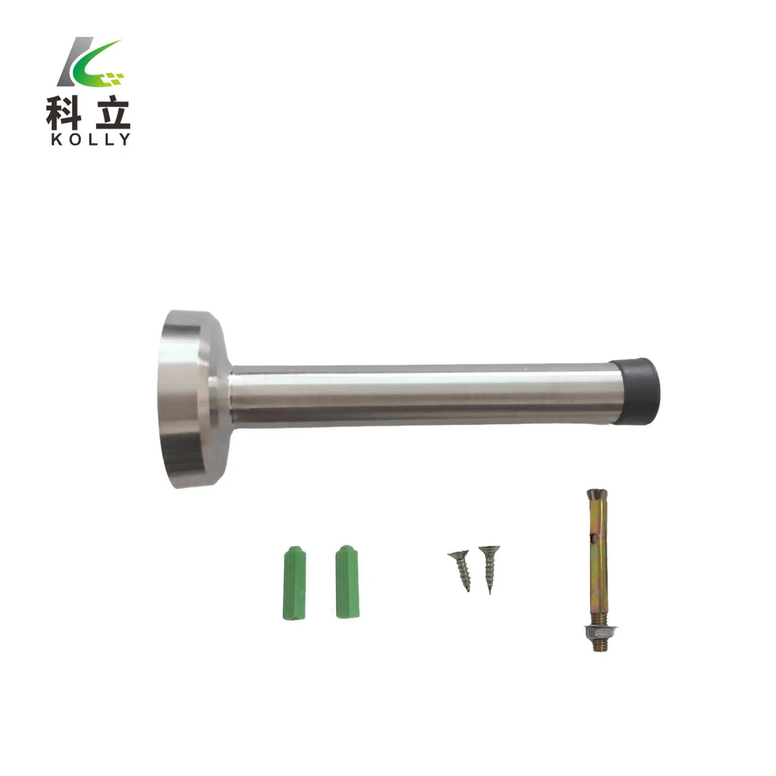 Reliable Wall Mounted Door Stopper with Premium Rubber and Steel