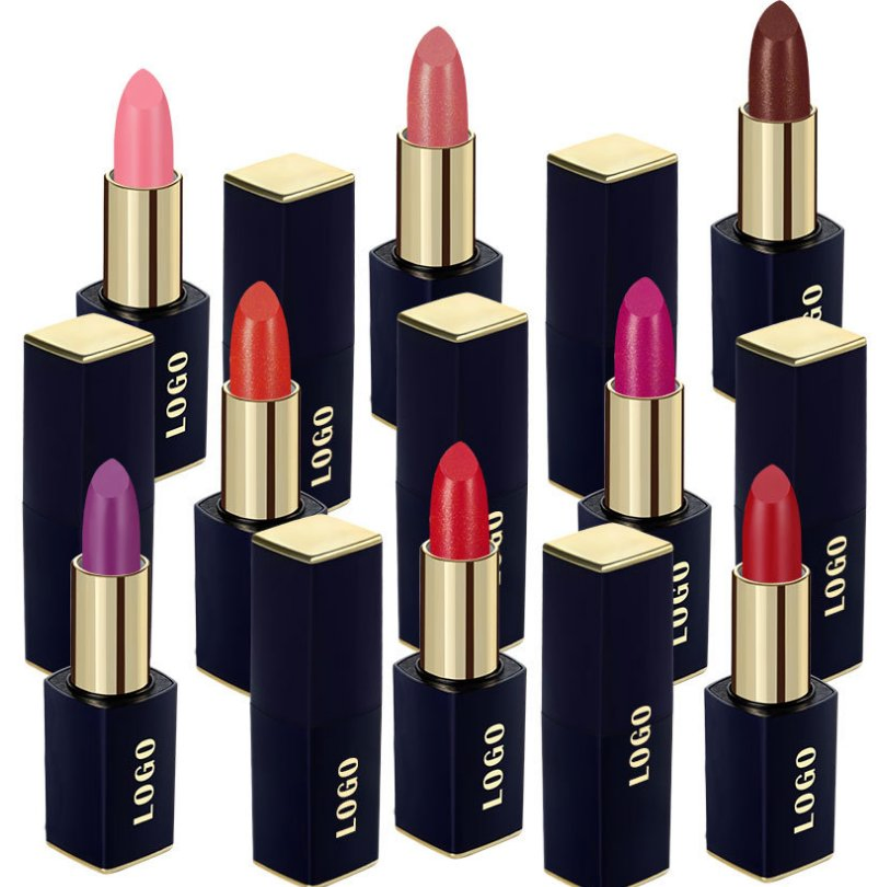 24-Color High Pigment Moisturizing Lipstick Private Label Waterproof Long Lasting Fashionable Beauty Product ODM Supply