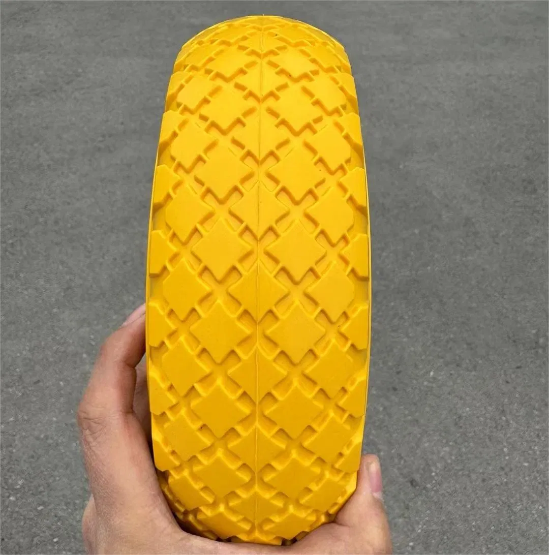 8 10 11 13 14 15 16 Inch PU Solid Flat Free Wheelbarrow Wheel Barrow PU Foam Wheel