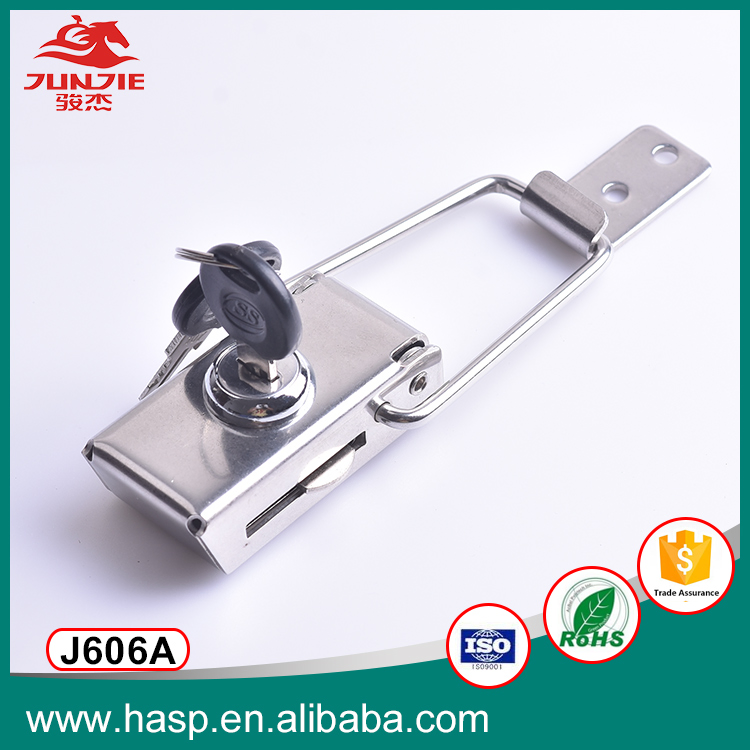 Stainless Steel Electrical Cabinet Door Lock Chassis Advertising Motorcycle Box Latch Lock J606A