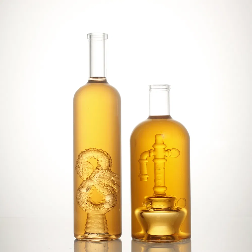1250ml 1liter 750ml 850ml High Borosilicate Spirits Liquor Rum Gin Crystal Vodka Wine Glass Whisky Decanter