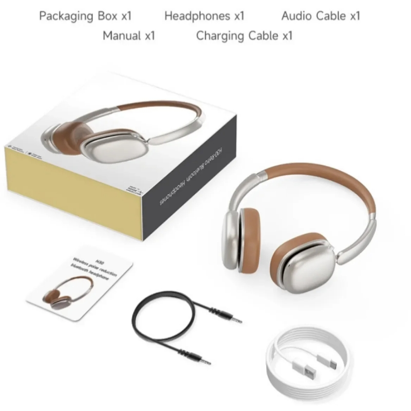 Беспроводные наушники с ANC, портативные