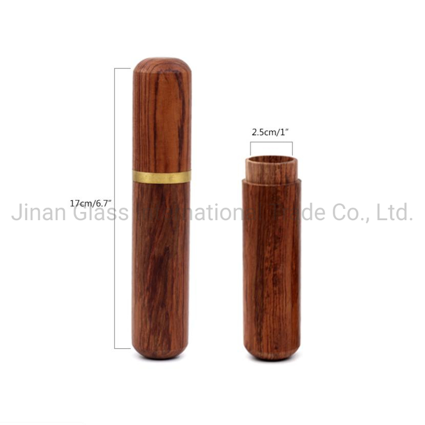 Rosewood Cigar Tube Moisturizing Cuban Cigar Moisturizing Tube Manual Cigar Tool Accessories Solid Wood Cigar Box Portable