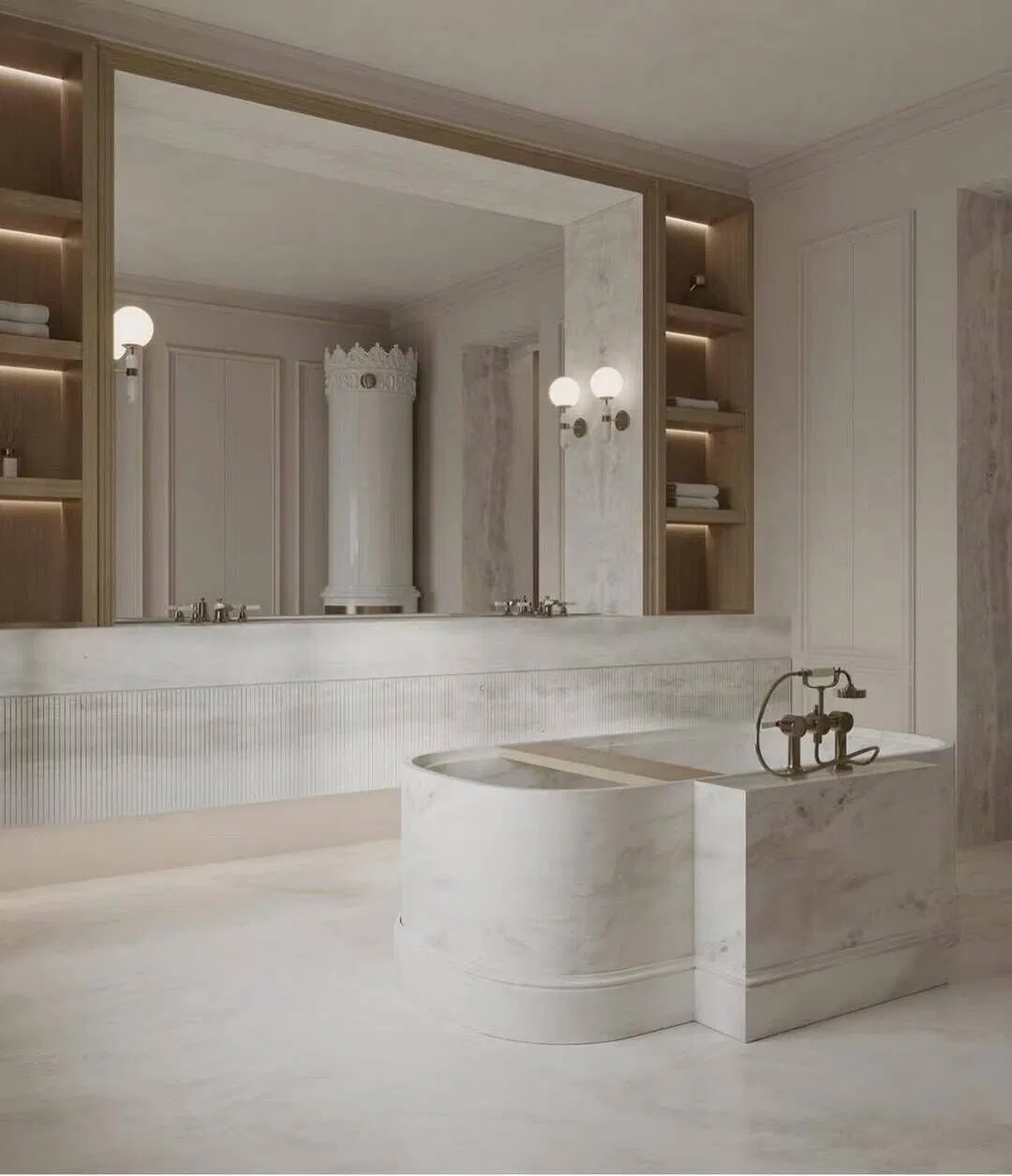 Luxury Semi- Precious Polished Taj Mahal Quartzite Kitchen Cabniets Countertops and Marble Slabs in 2cm & 3cm