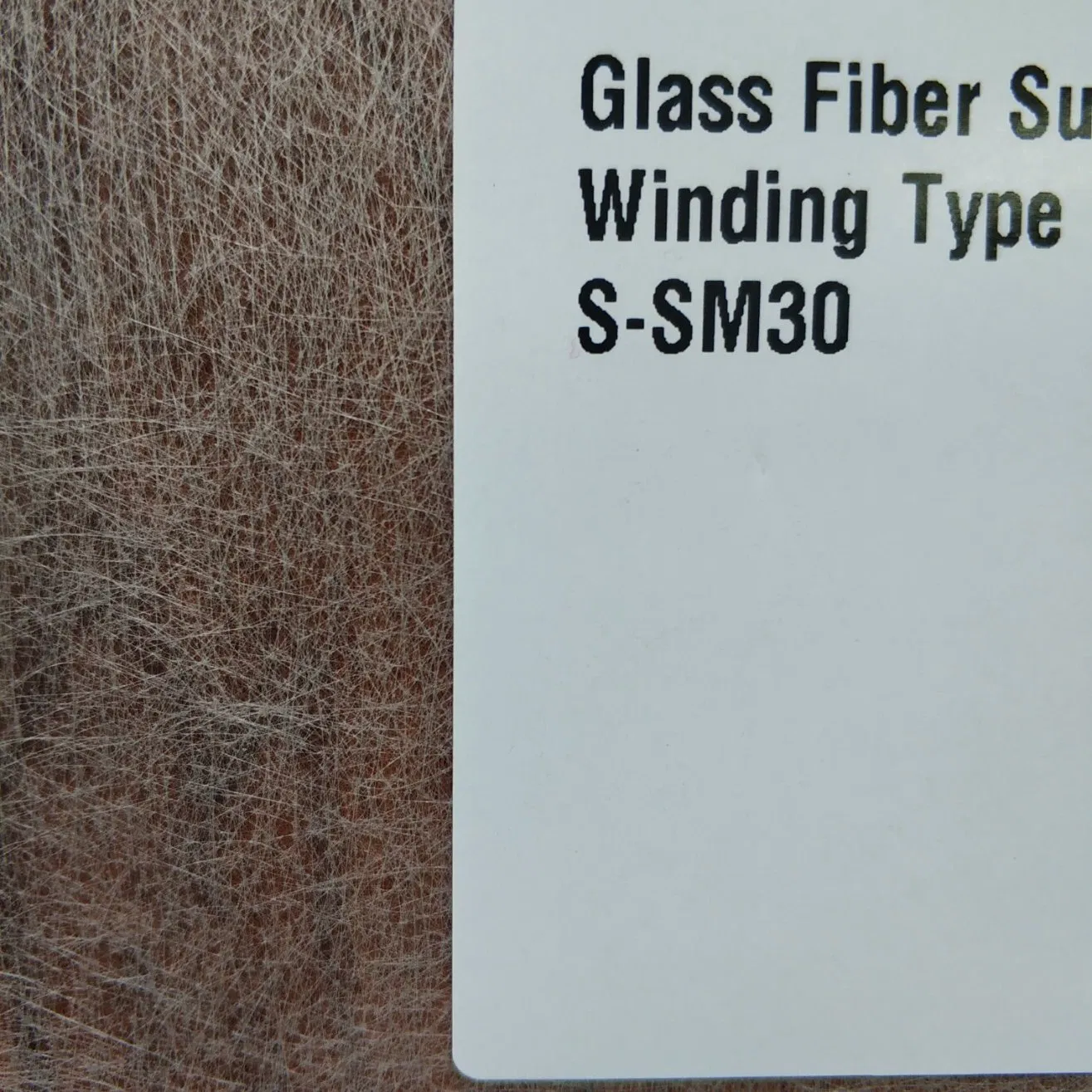 Fiberglass Surface Tissue Nonwoven for Winding Process, 30GSM