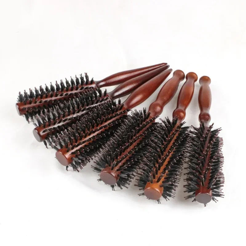 Manufacturers Wholesale Custom Wooden Handle Hair Tools Styling Comb Curling Comb