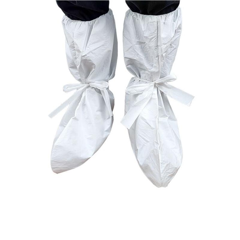 China Factory Direct Disposable PP SMS Sf Non Woven Hospital Shoe Cover Medical Boot Cover