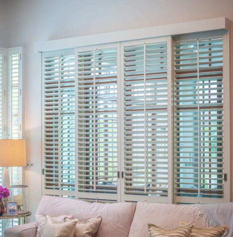 Factory Best Price Custom Horizontal White Plantation Shutters From China PVC Shutters Window