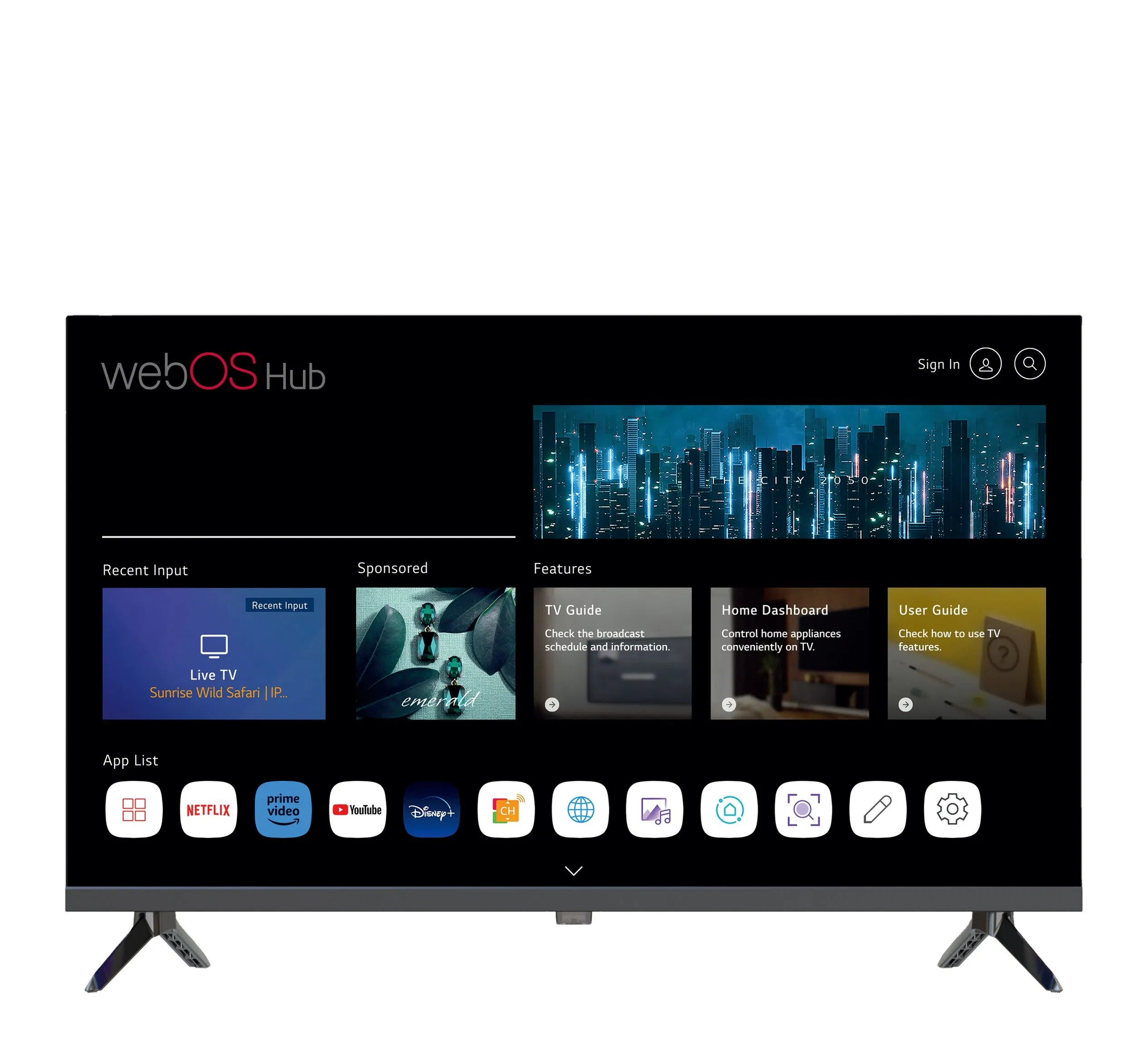 50-дюймовый LED Smart TV Android с Google