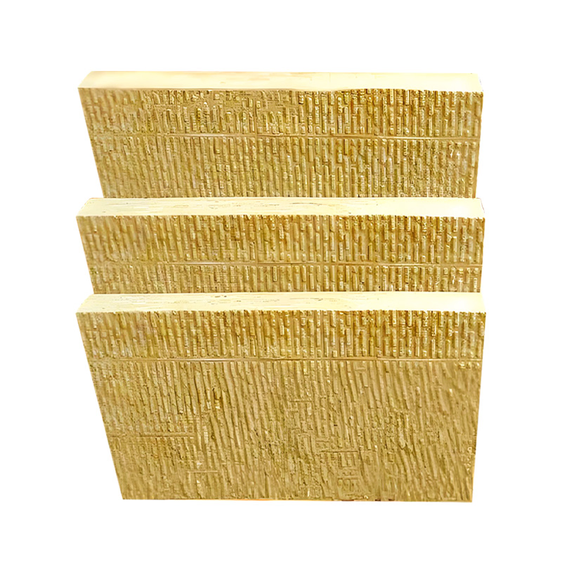 Customed Fire Resistant Wall Insulation Solid Rock Wool Panels
