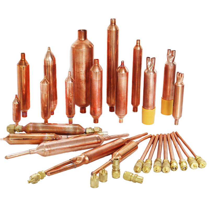 Professional Refrigerant Copper Accumulator Part Copper Accumulator