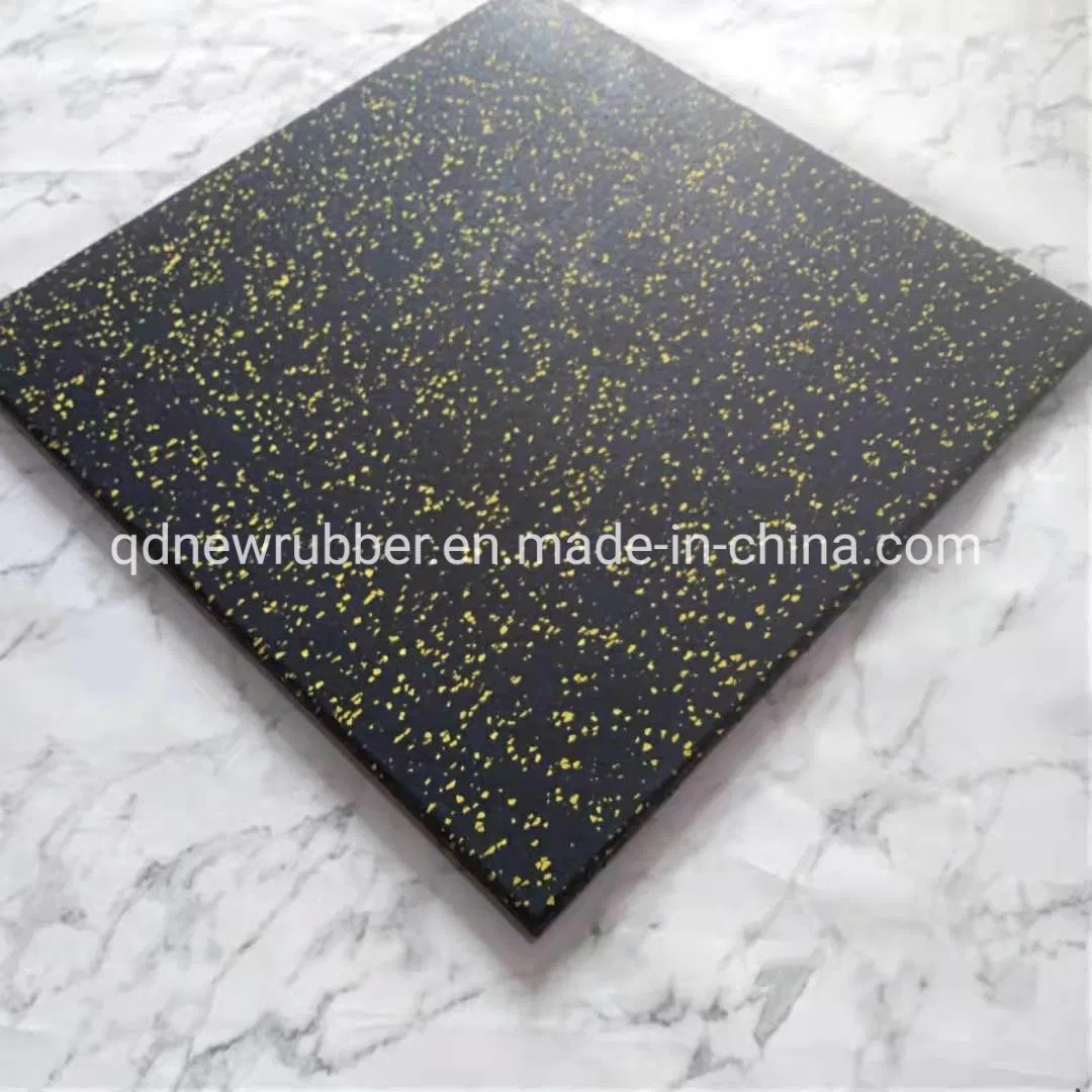10mm/15mm/20mm/25mm/30mm Thickness Rubber Floor Mat Gym Rubber Flooring