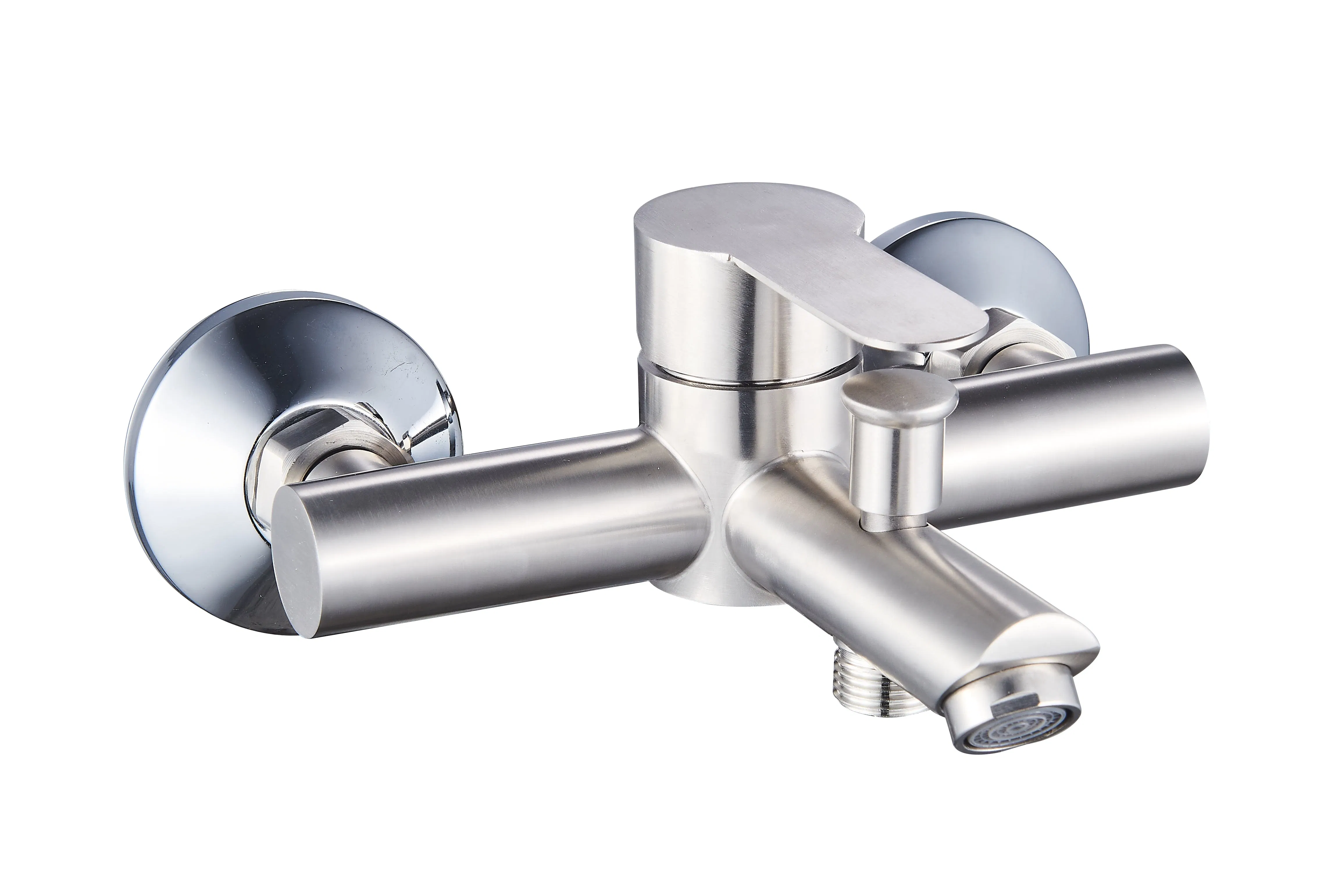 Смеситель для душа скрытого монтажа, латунь, хром