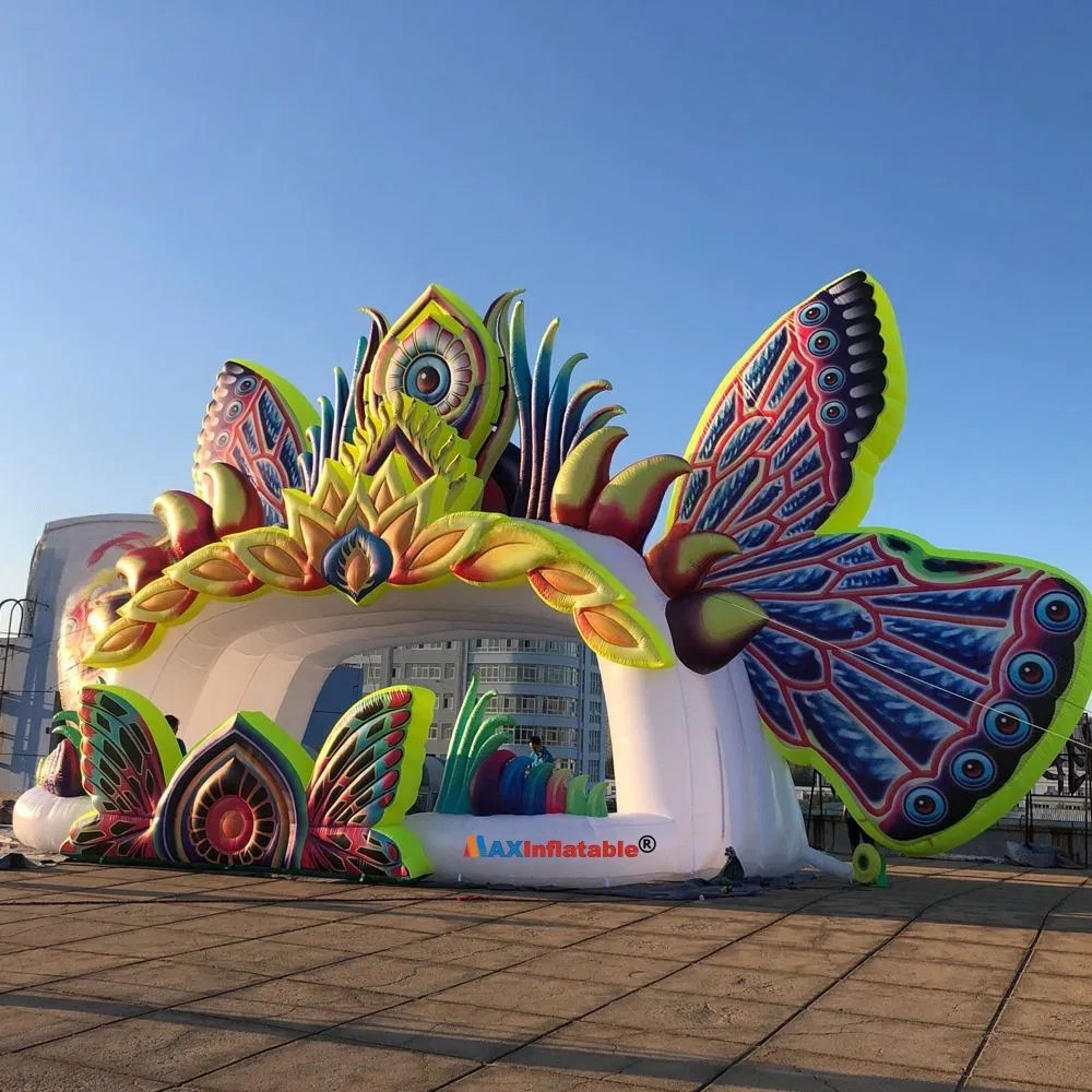 Maxinflatable Blow up Butterfly Arch Stage Decoration for Event