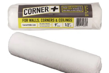 7"/9"/10" 180mm/230mm/270mm Microfiber Paint-Roller Cover for Semi Smooth Surfaces for Water or Latex and Oil Paints